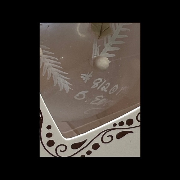 C & B Every Krebs Victorian Hand Blown Glass 1989 Christmas Ornament - Picture 7 of 8